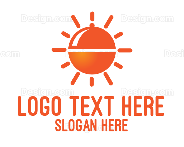 Orange Sun Cloche Logo