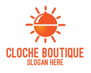 Orange Sun Cloche  logo