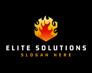 Fire Heat Element  logo