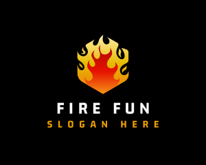 Fire Heat Element  logo