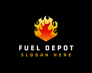 Fire Heat Element  logo