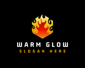 Fire Heat Element  logo design