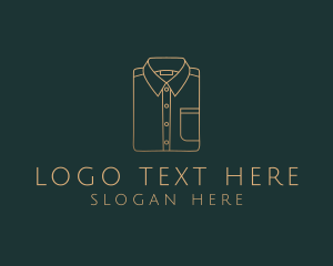 Fabric - Men Shirt Monoline logo design