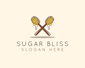 Honey Dipper Sweet logo design