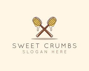 Honey Dipper Sweet logo design