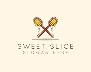 Honey Dipper Sweet logo design