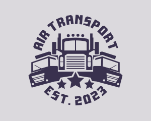 Truck Fleet Logistics logo design