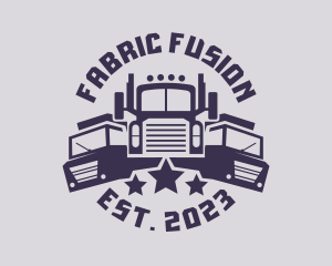 Truck Fleet Logistics logo design