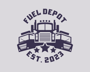 Truck Fleet Logistics logo design