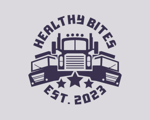 Truck Fleet Logistics logo design