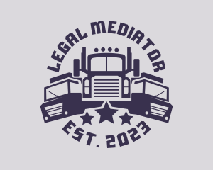 Truck Fleet Logistics logo design