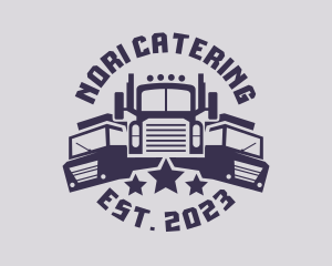 Truck Fleet Logistics logo design