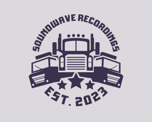 Truck Fleet Logistics logo design