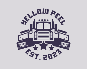 Truck Fleet Logistics logo design