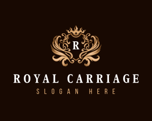 Royal Crown Shield logo design