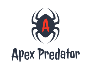 Creepy Spider Arachnid logo design