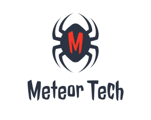 Creepy Spider Arachnid logo design