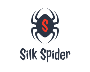 Creepy Spider Arachnid logo design