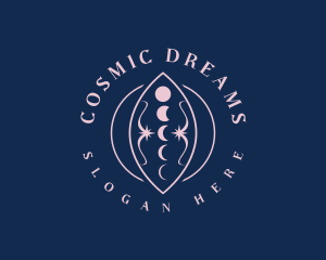 Astrology Cosmic Night logo design