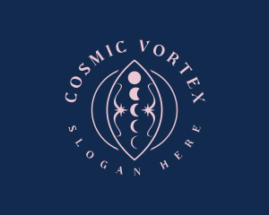 Astrology Cosmic Night logo design