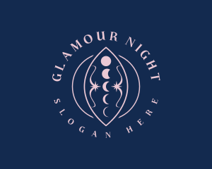 Astrology Cosmic Night logo design