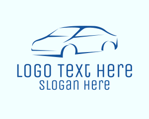 Blue Car Dealer  logo