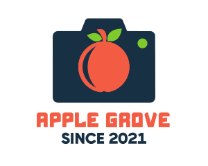 Fruit Photography Camera logo design