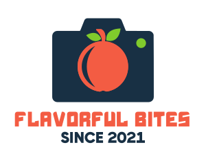 Fruit Photography Camera logo design