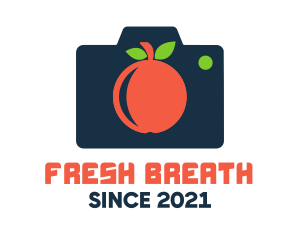 Fruit Photography Camera logo design