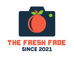 Fruit Photography Camera logo design