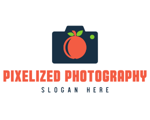 Fruit Photography Camera logo design