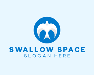 Swallow Bird Animal logo
