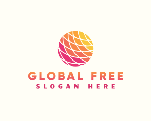 Global Media Network logo design