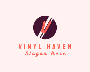 Vinyl Record Disc logo