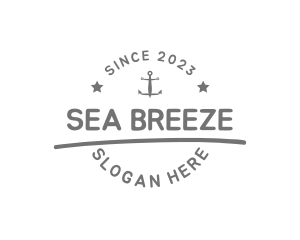 Nautical Anchor Sailor logo