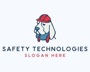 Dog Safety Hat  logo