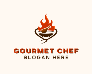 Gourmet Diner Grill logo design