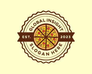 Food Pizza Restaurant Logo