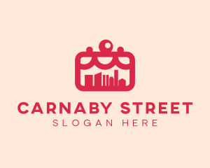 City Street Birthday Cake  logo design