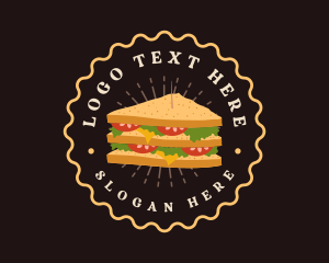 Vegetable Sandwich Snack logo