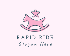 Kiddie Horse Preschool  logo design