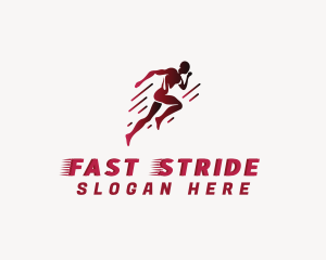 Fast Running Athlete logo