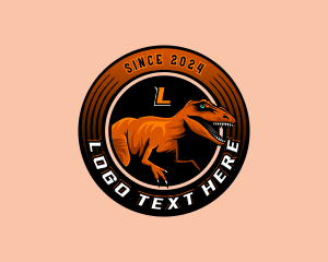 Wild Raptor Dinosaur Logo