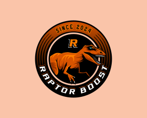 Wild Raptor Dinosaur logo