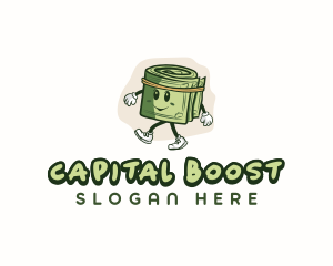 Cash Money Mascot logo