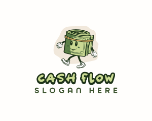 Cash Money Mascot logo design