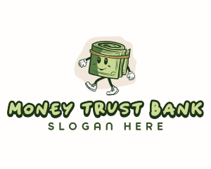 Cash Money Mascot logo design