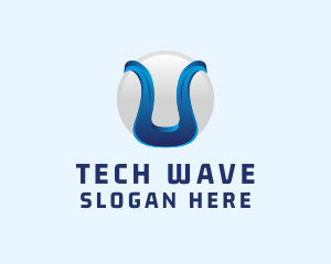 Tech Company Letter U  logo