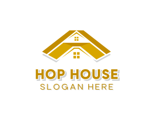 Housing Roof Repair logo design