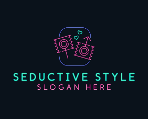 Seductive Erotic Condom logo design